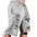 Men's sports leisure cotton running workout shorts with printed design