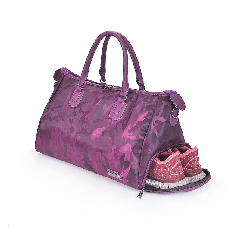 Elite Oxford Shoulder Gym Bag – With Dedicated Shoe Storage