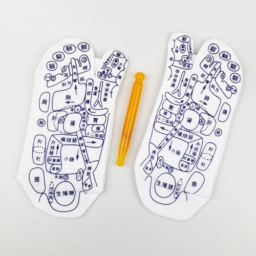 Massage Relieve Tired Feet Socks Acupressure Foot Massager Reflexology