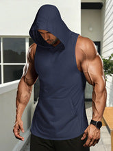 Men’s Hooded Training Vest | Sweat-Wicking Compression Gear