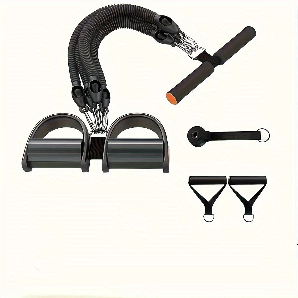 High‑Resistance Fitness Bands with Pedals for Full‑Body Training