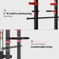 Multi-functional Power Cage Home Adjustable Pullup Squat Rack Capacity Comprehensive Fitness Barbell Rack