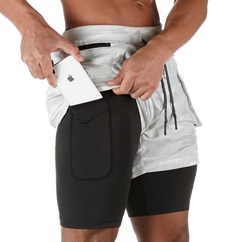 Pro-Duo 2-in-1 Running & Training Shorts – Anti-Chafe Hybrid Performance