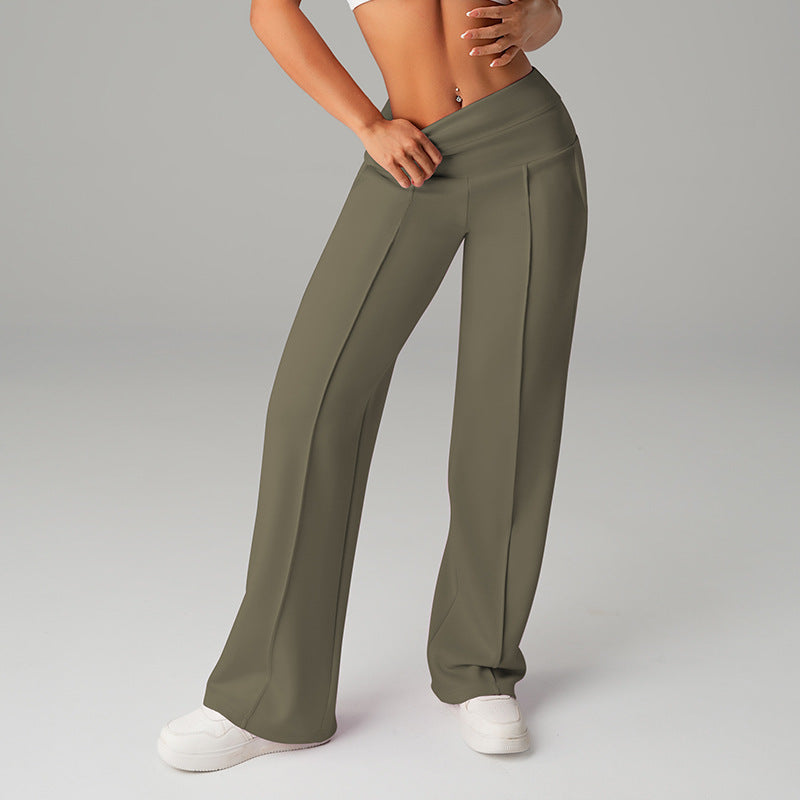 Women's high-waist wide-leg sweatpants, colour option 6