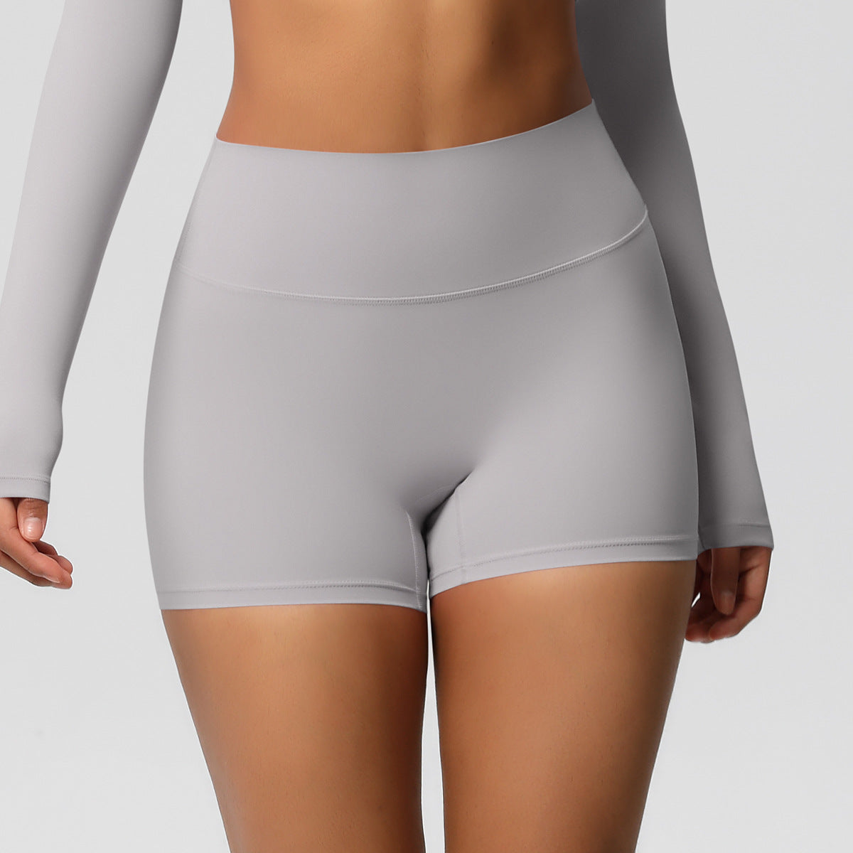 Durable Women's Solid-Color Sports Shorts | GearUp Activewea
