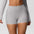 Durable Women's Solid-Color Sports Shorts