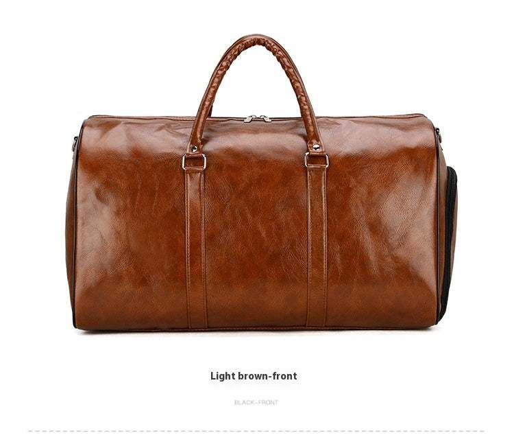 Retro Business Trip Large Capacity Men Sports Gym Bag