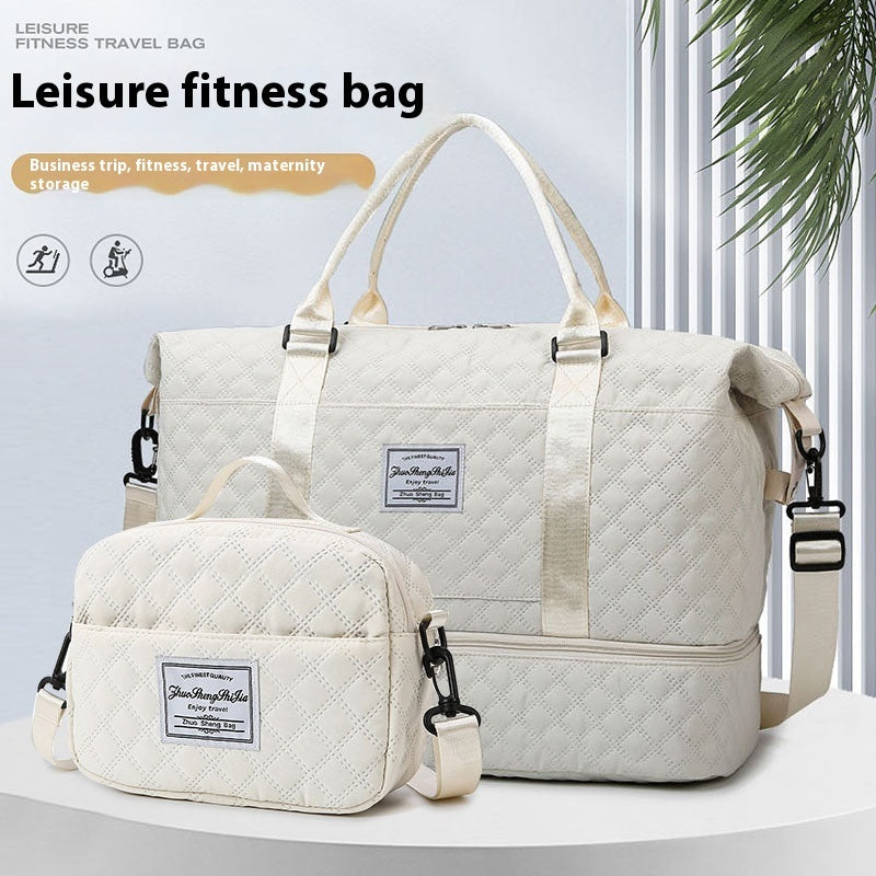 Gym Bag with Wet/Dry Compartment