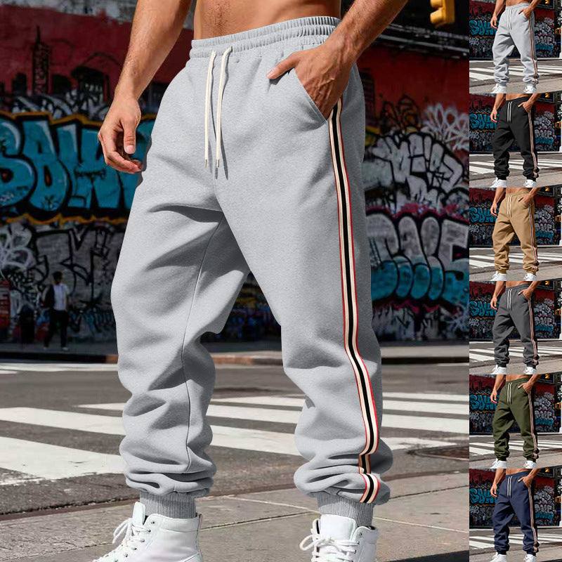Thickened Fleece-Lined Sweatpants
