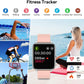 Smart Watches for Women 1.4 Touch Screen Smart Watch Fitness Tracker with Heart Rate Blood Pressure IP68 Waterproof Smartwatch for Android Ios Phones Activity Tracker with Step Counter Runing Watch