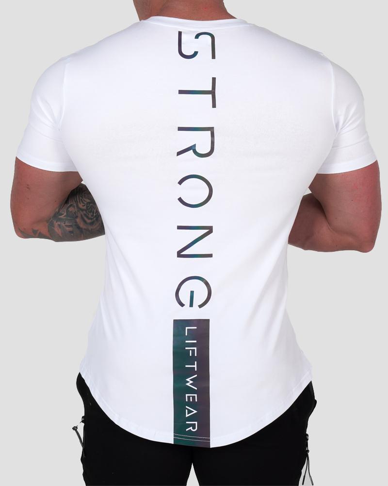 Men's slim-fit cotton gym t-shirt, colour option 6