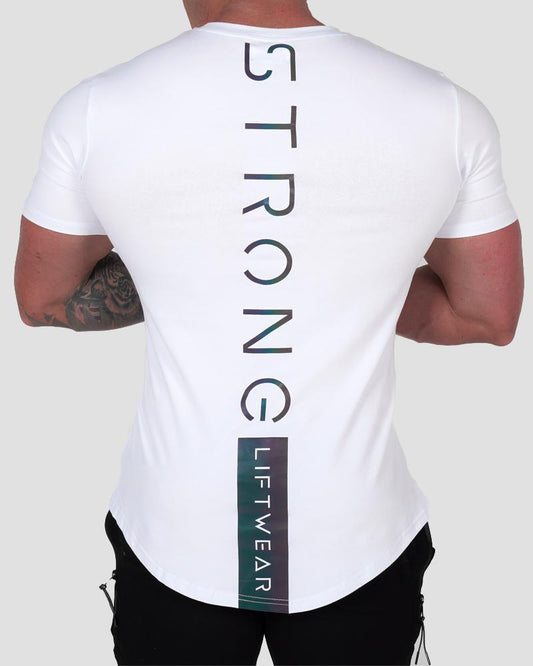 Men's slim-fit cotton gym t-shirt, colour option 6