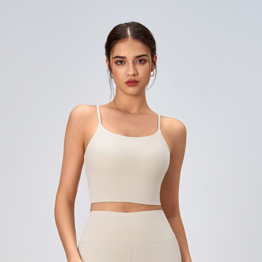 Breathable U‑Shaped Beauty‑Back Yoga Shirt for Women