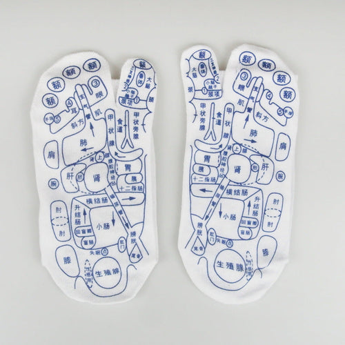 Massage Relieve Tired Feet Socks Acupressure Foot Massager Reflexology