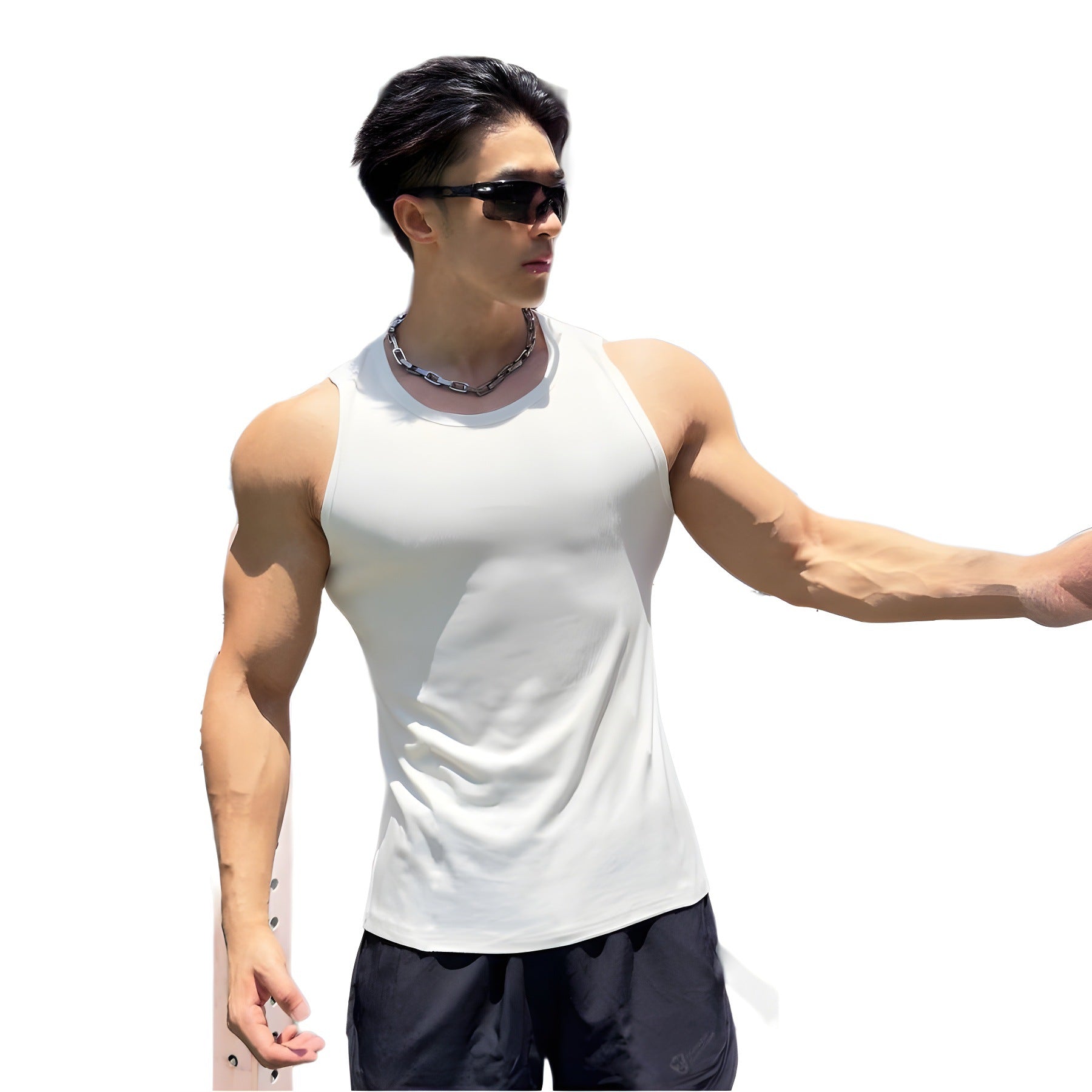 Men’s Elite "Core-Dry" Cotton Workout Tank