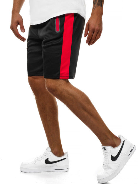 Urban Edge Color-Block Shorts – Plus-Size Comfort Fit