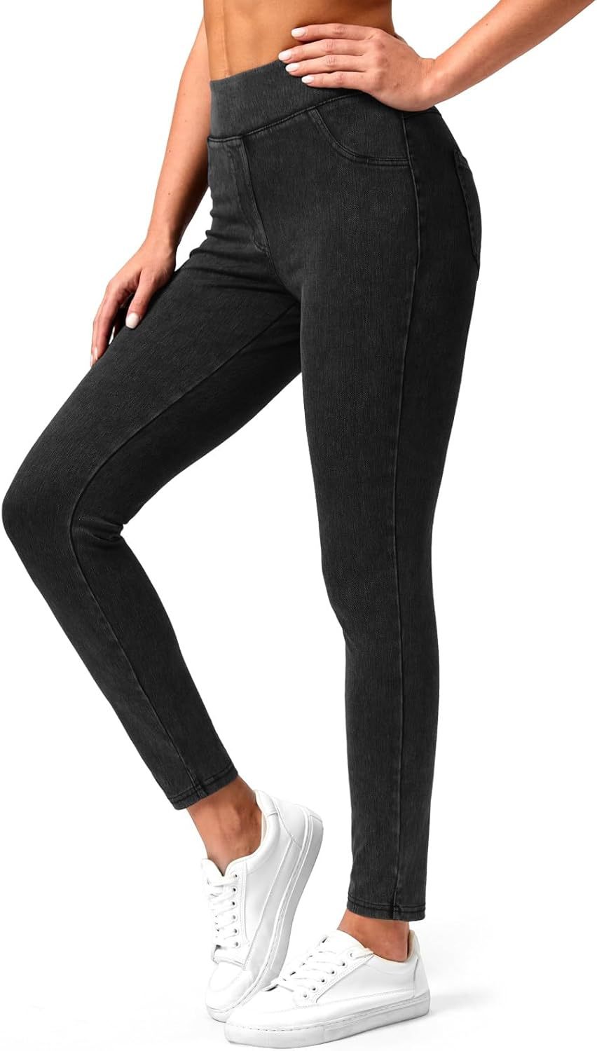 Women’s High‑Waist Sculpting Joggers – Dual‑Pocket, Slim Ankle‑Fit Active Pants