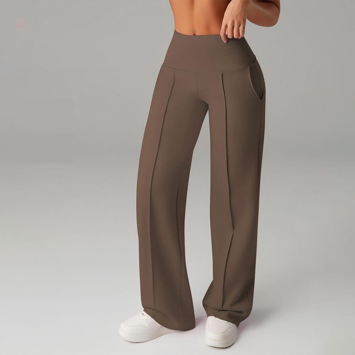Women's quick-dry straight-leg workout pants, photo 1