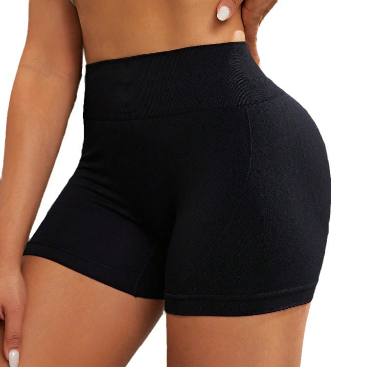 Women's high-waist tummy-control running shorts, colour option 2