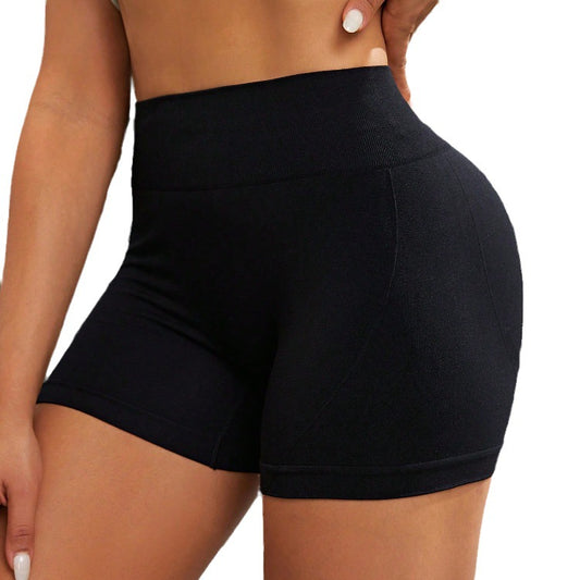 Women's high-waist tummy-control running shorts, colour option 2
