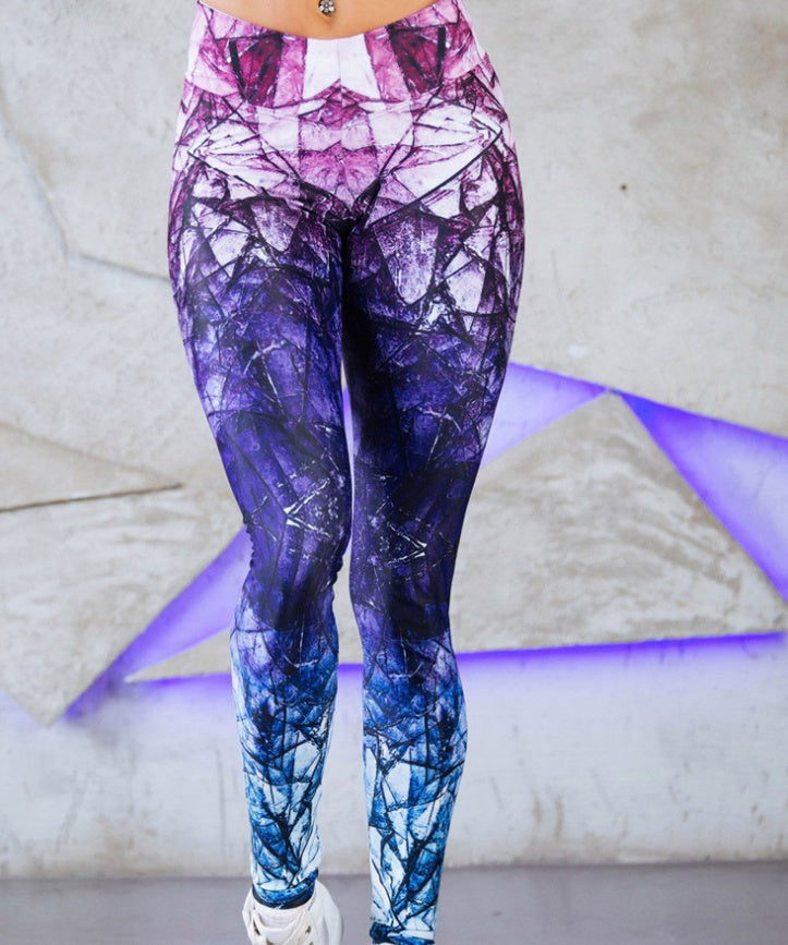Angel Wings Sculpt Leggings – High-Definition Digital Print Tights