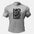 Men's slim fit workout short sleeve T-shirt with round neck in multiple colors