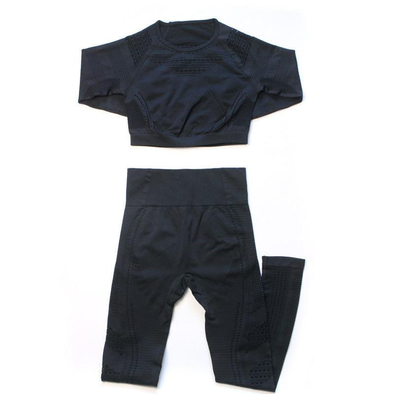 2 Piece seamless yoga gym suit