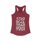 Stronger Than You Racerback Tank Top