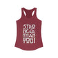 Stronger Than You Racerback Tank Top