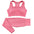 Women's seamless crop top and leggings set, colour option 12