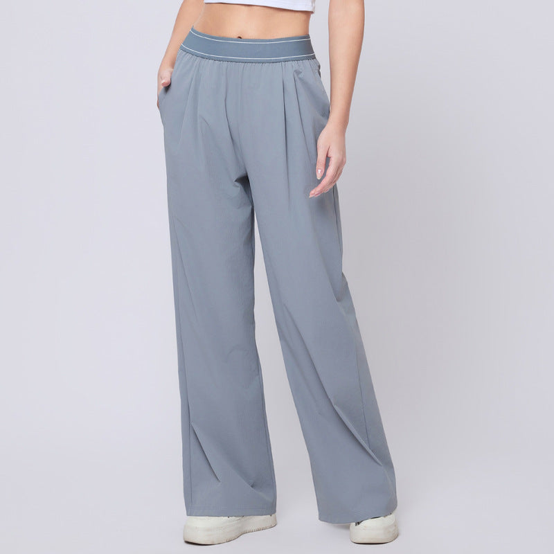 Women's quick-dry relaxed-fit workout pants, colour option 4