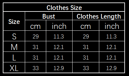 Women's seamless crop top and leggings set size chart 1
