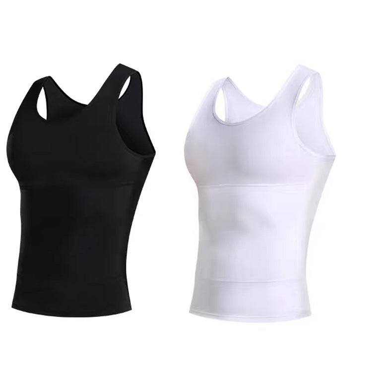 Mens Vest For Tummy Control And Body Shaping