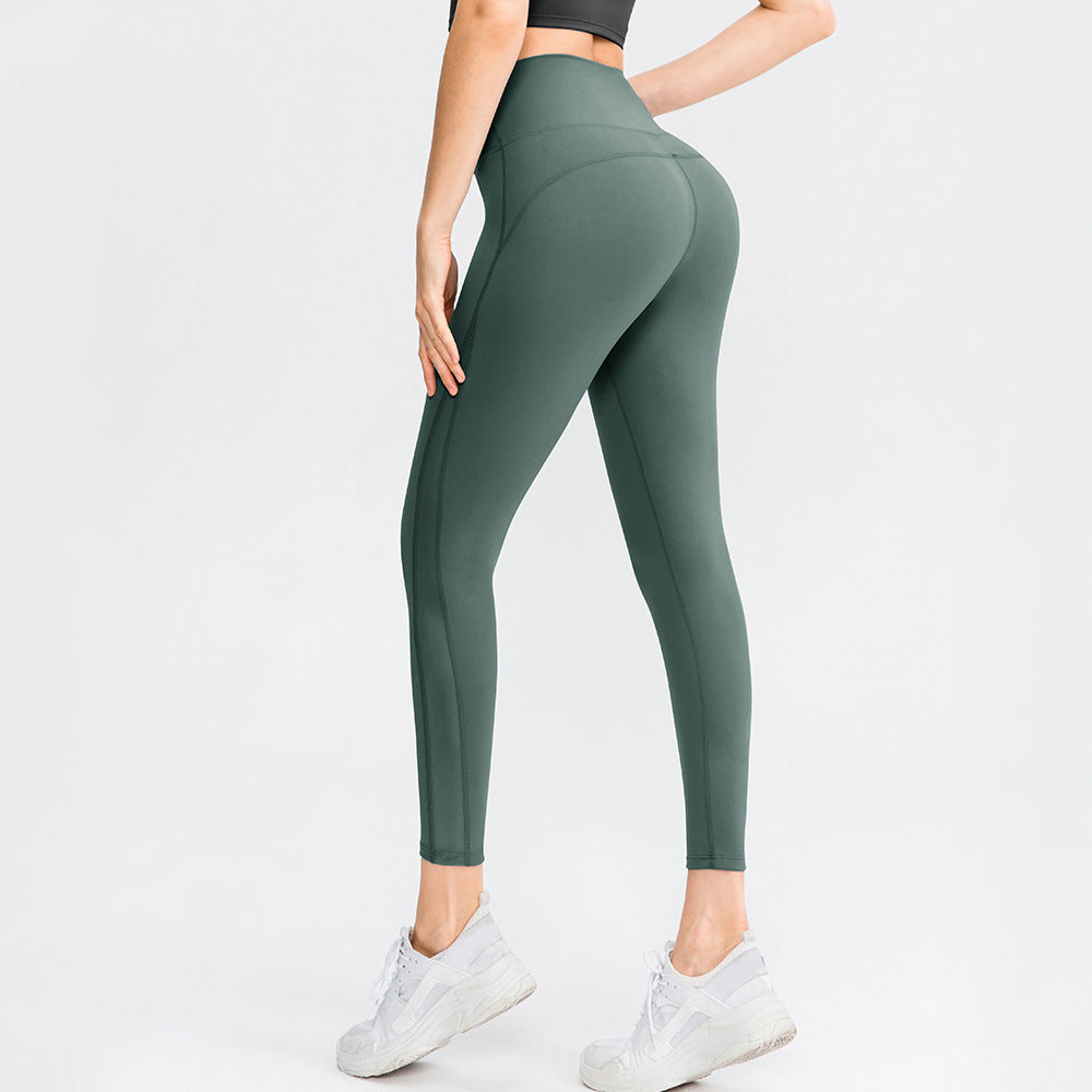 Sculpt & Flow: Seamless High-Waist Butt-Lift Leggings