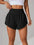 High-Waisted Ruffle Hem Shorts