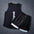 Black and white Speed Men's athletic shorts and sleeveless vest workout outfit