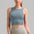High-Neck Women’s Yoga Sports Bra – Premium Comfort Vest