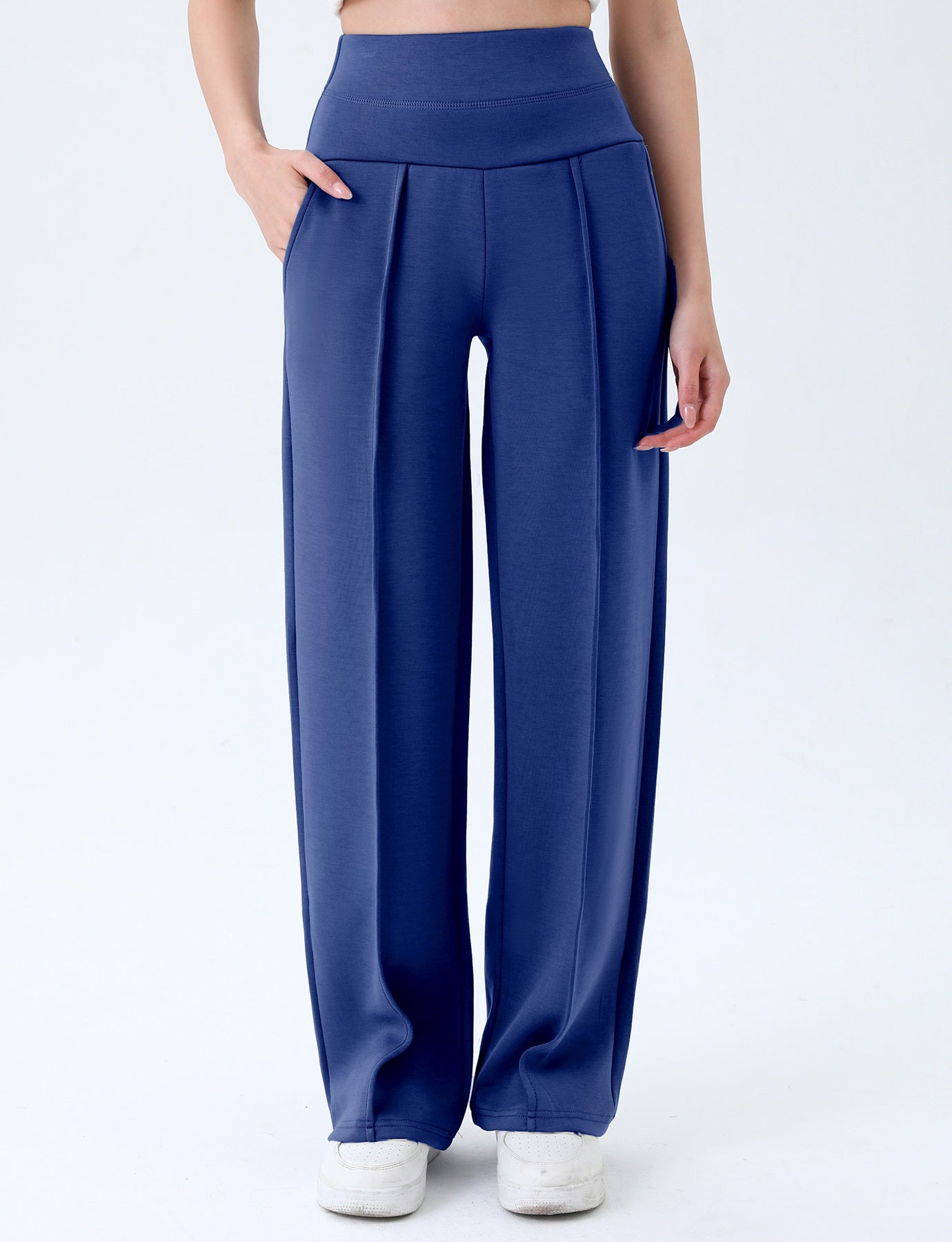 Women's high-waist wide-leg sweatpants, photo 2