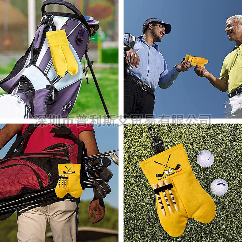 The "Prankster" Golf Accessory Pouch – Soft Fiber Waist Bag