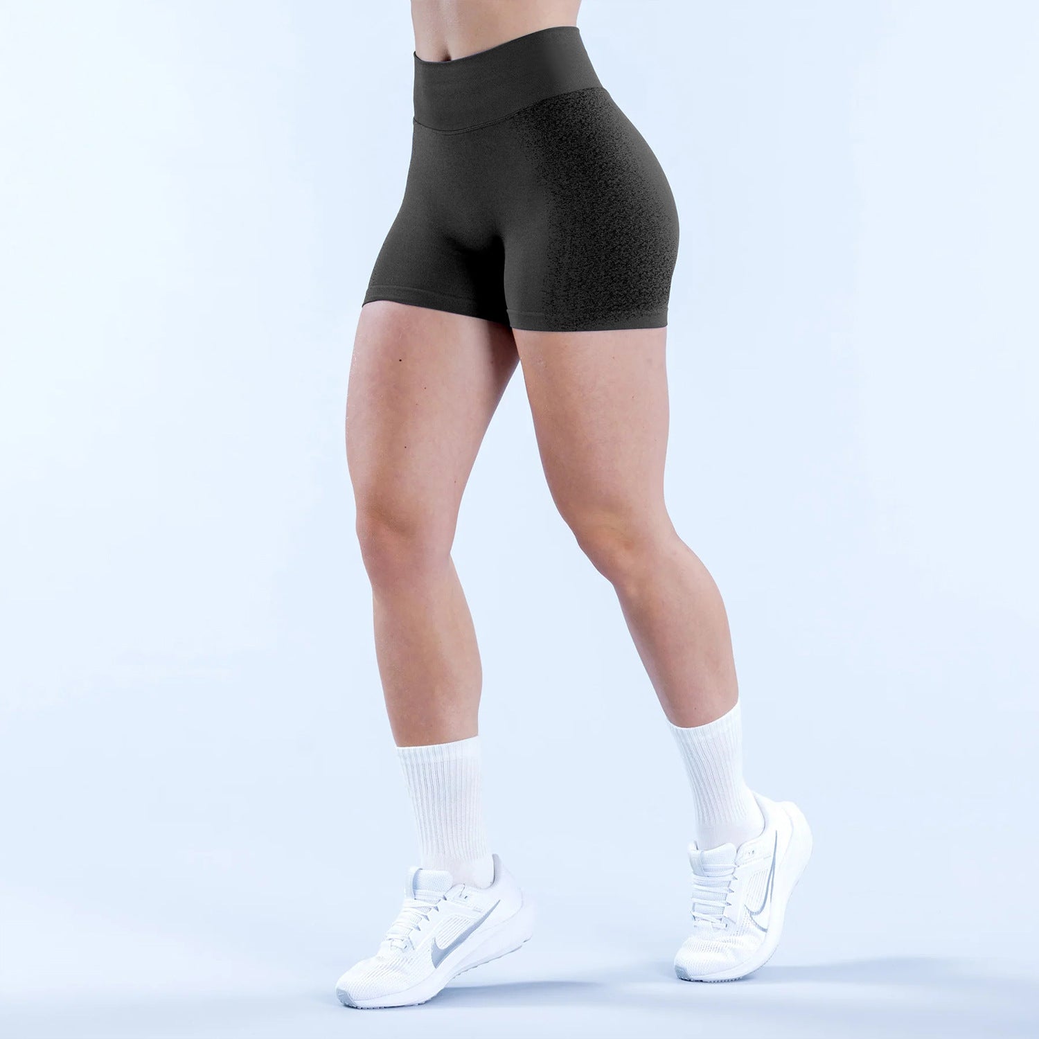 Sculpt & Lift Seamless Workout Shorts – High-Waist Performance