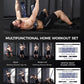 Resistance Bands Bar Exercise Bands Attachment 38" Black Max Load 800Lb for Home Gym Workout Full Body Workout Power Lifting Fitness Bar
