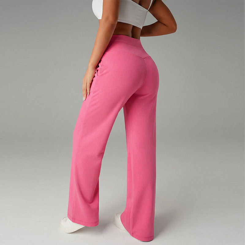 Women's high-waist wide-leg sweatpants, product detail 15