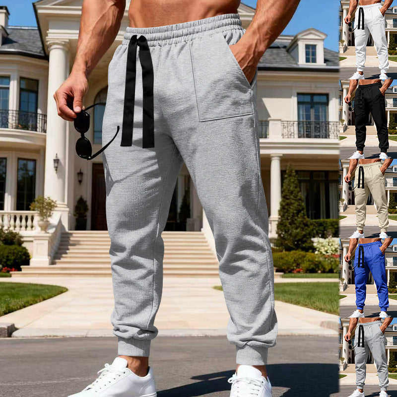 Urban Horizon Men’s Loose-Fit Sweatpants – Adjustable Cuff Joggers