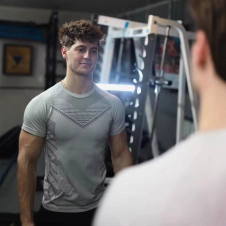 Running Quick-dry Fitness T-shirt Workout Sportswear