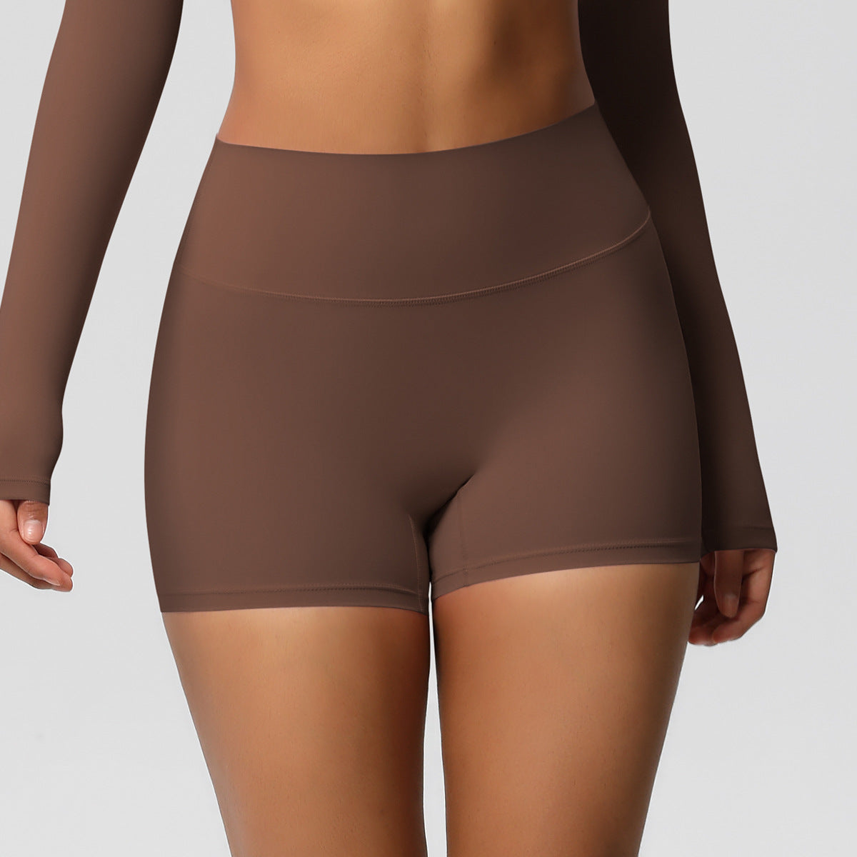Durable Women's Solid-Color Sports Shorts | GearUp Activewea
