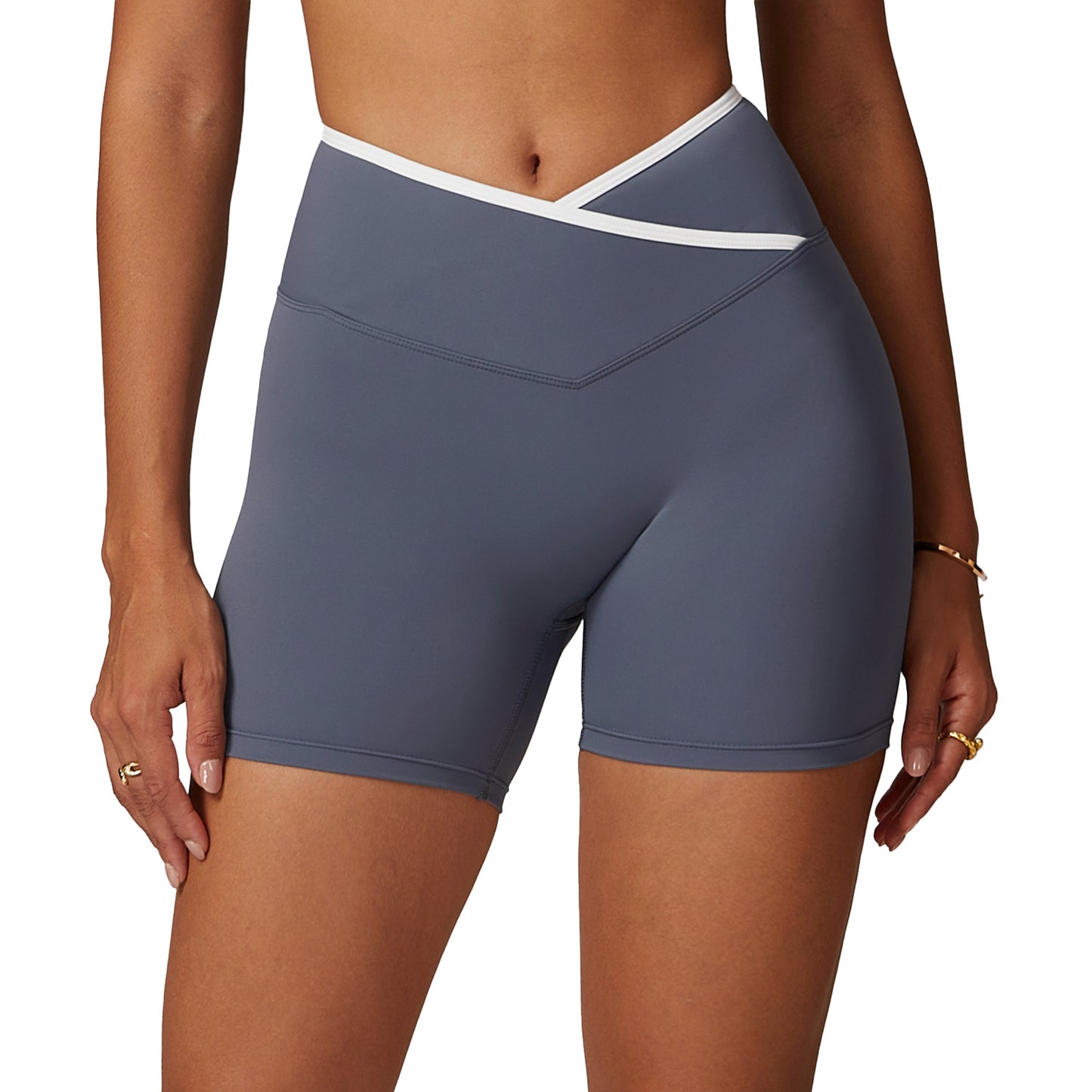 Zenith Nude-Feel Yoga Shorts – High-Waist Hip-Raise Sculpt