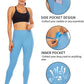 Leggings for Women Tummy Control Workout Leggings with Pocket High Waisted Sports Tight