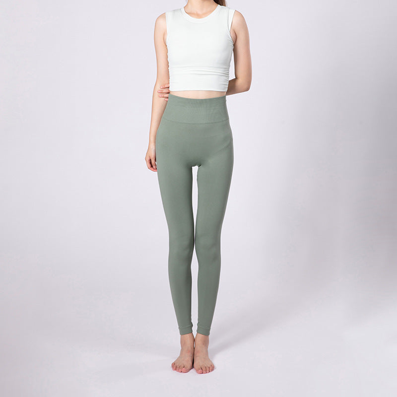 High‑Waisted Butt‑Lifting Yoga Pants for Women – Tummy‑Control Solid‑Color Leggings