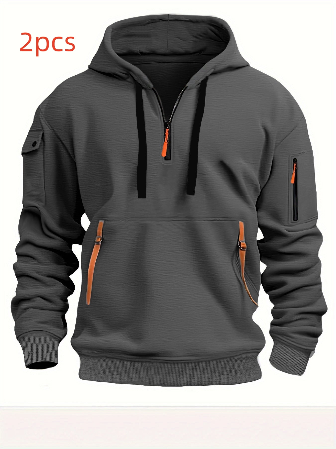 Unisex oversized drop-shoulder hoodie, photo 7