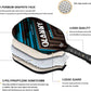 Graphite Pickleball Paddles Set- Premium Rackets Fiber Face & Polymer Honeycomb Core Pickleball Set Includes Pickleball Paddles + Pickleball Balls+ Replacement Soft Grip + 1 Bag